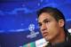 Real Madrid defender Raphael Varane answers questions during a press conference ahead of Tuesday's Champions League group B soccer match against Juventus, at the Juventus stadium, in Turin, Italy, Monday, Nov. 4, 2013. (AP Photo/Massimo Pinca)