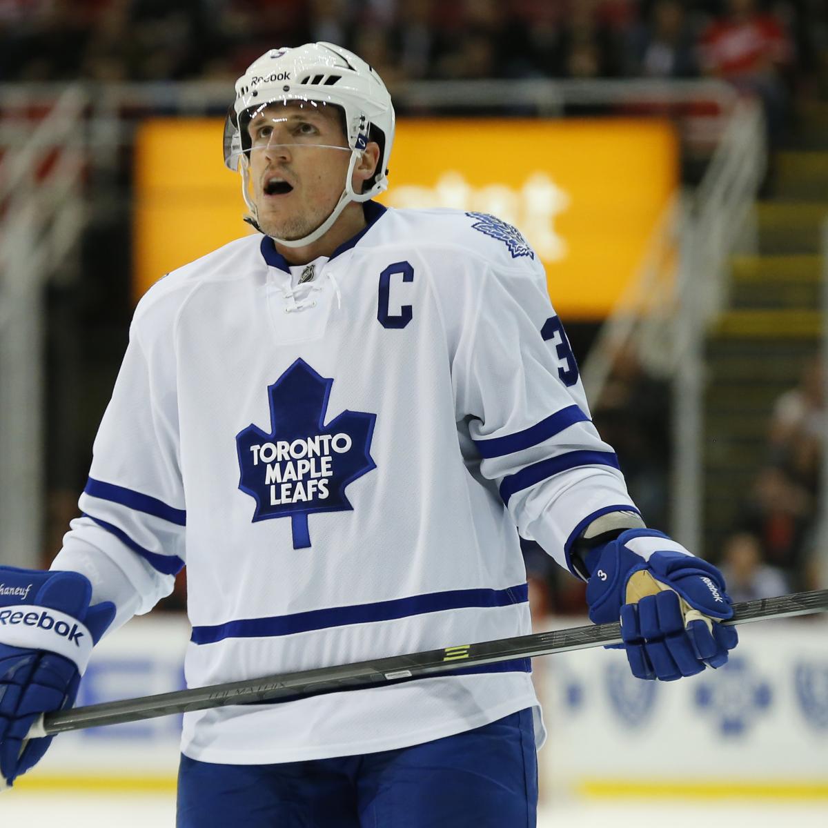 Maple Leafs introduce Phaneuf as team's captain