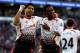 CARDIFF, WALES - MARCH 22: Daniel Sturridge of Liverpool celebrates with team mate Luis Suarez after scoring his team's fifth goal during the Barclays Premier League match between Cardiff City and Liverpool at Cardiff City Stadium on March 22, 2014 in Cardiff, Wales. (Photo by Ben Hoskins/Getty Images)