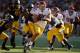 BERKELEY, CA - NOVEMBER 09: Ty Isaac #29 of the USC Trojans carries the ball against the California Golden Bears during the third quarter at California Memorial Stadium on November 9, 2013 in Berkeley, California. The Trojans won the game 62-28. (Photo by Thearon W. Henderson/Getty Images)