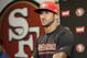 San Francisco 49ers quarterback Colin Kaepernick answers question during an NFL football press conference on Wednesday, June 4, 2014, in Santa Clara, Calif. Kaepernick received a new six-year contract extension Wednesday that keeps him with the franchise through the 2020 season. (AP Photo/Marcio Jose Sanchez)