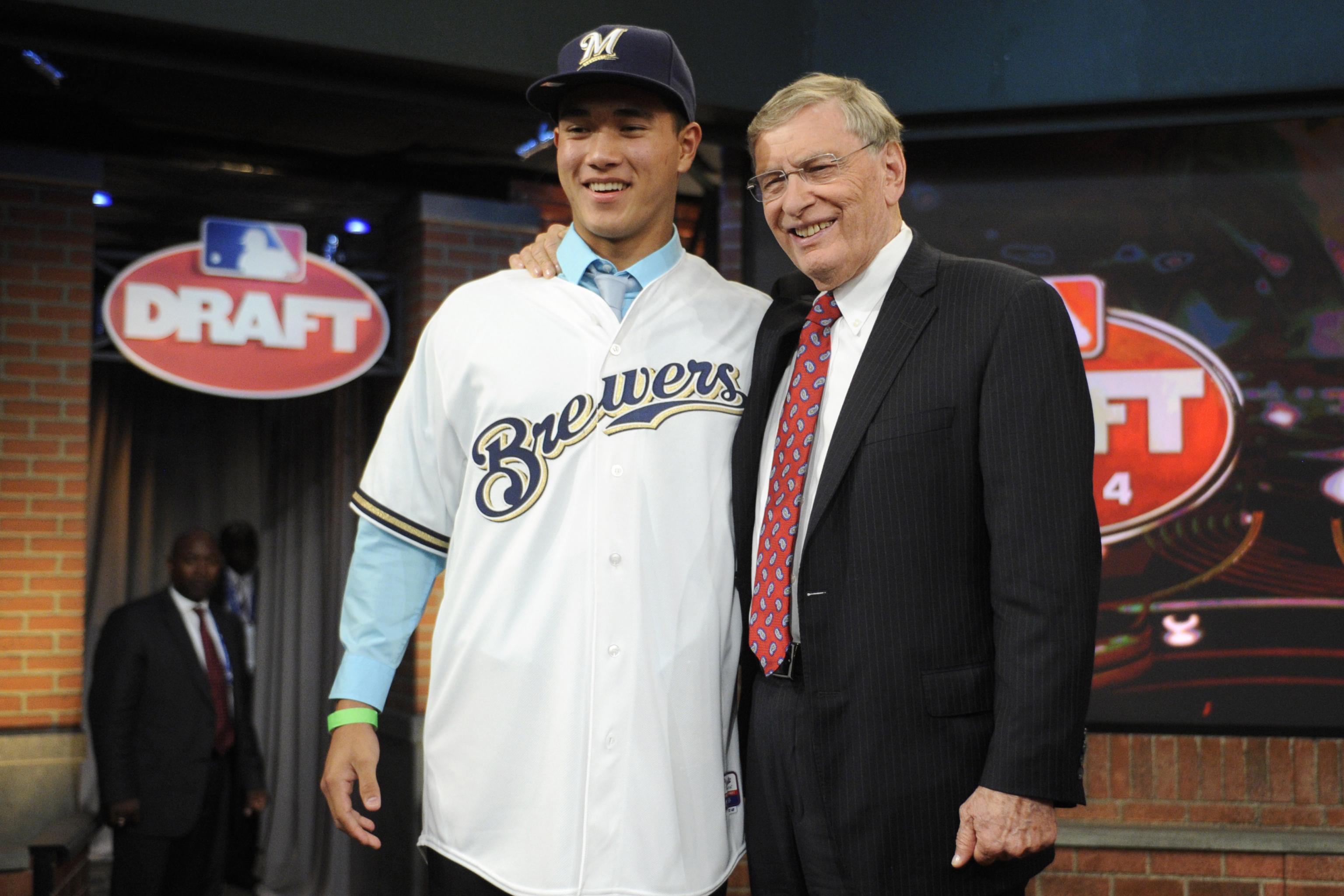 Pitcher Michael Kopech (34) of Mount Pleasant High School in Moutn