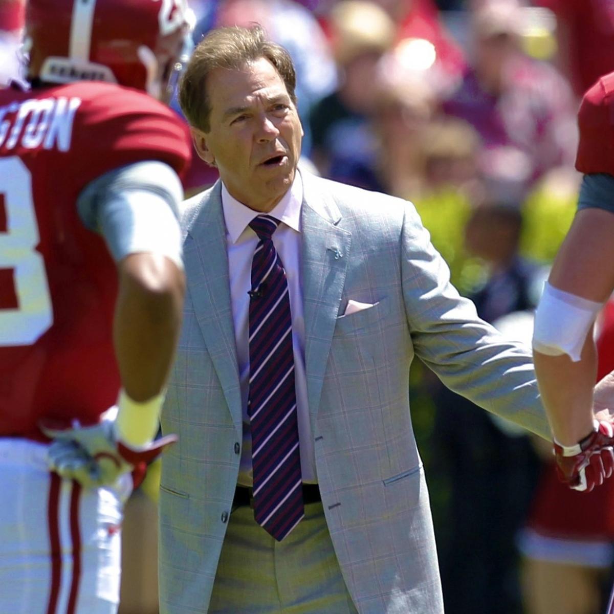 Alabama Football Nick Saban S Contract The Leading Gauge To Price Of Success Bleacher Report Latest News Videos And Highlights