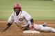 San Diego State's Greg Allen during an NCAA college baseball tournament regional game against UCLA, Friday, May 31, in Los Angeles. (AP Photo/Bret Hartman)