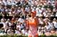 PARIS, FRANCE - JUNE 07: Maria Sharapova of Russia celebrates a point during her women's singles final match against Simona Halep of Romania on day fourteen of the French Open at Roland Garros on June 7, 2014 in Paris, France. (Photo by Matthew Stockman/Getty Images)