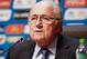 SAO PAULO, BRAZIL - JUNE 05: President of FIFA Joseph Blatter speaks to the media during a press conference following the last session of the Organising Committee for the FIFA World Cup at the Grand Hyatt Hotel on June 5, 2014 in Sao Paulo, Brazil. (Photo by Alexandre Schneider/Getty Images)