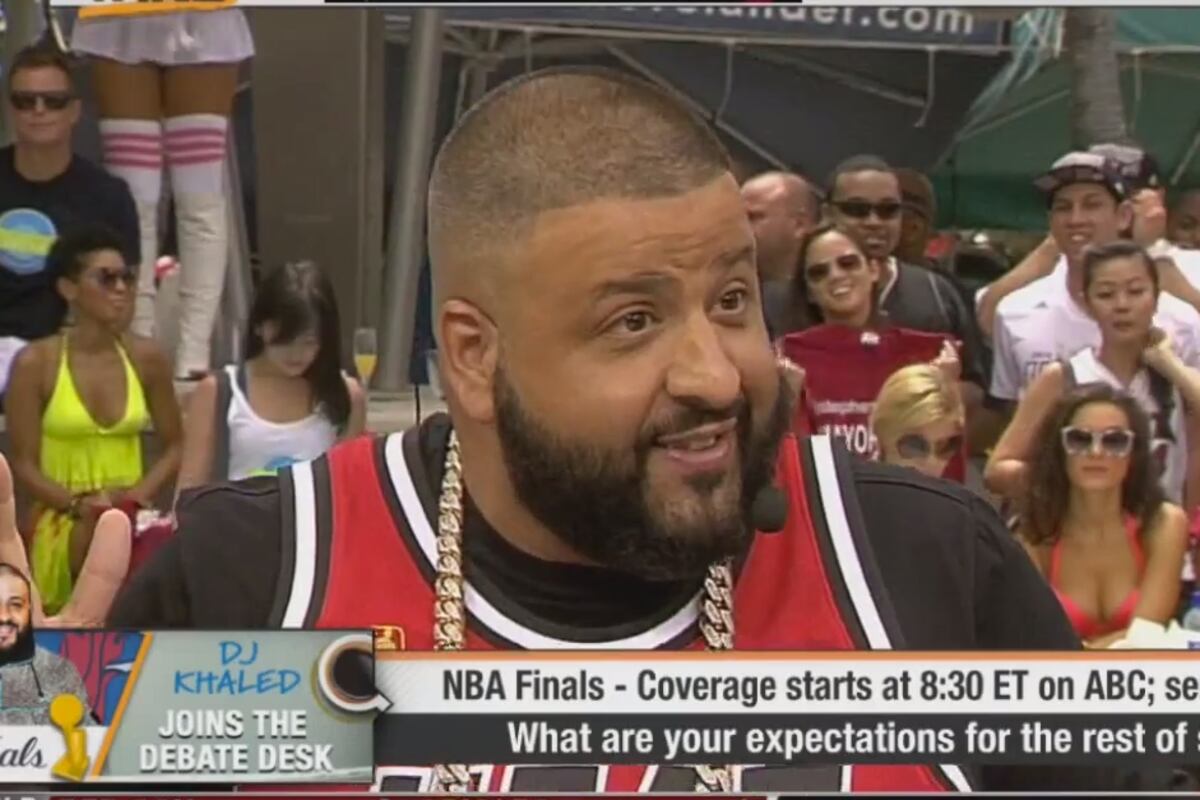 DJ Khaled Claims Spurs Cheated in Game 1, Cites 'The Streets' as His