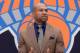 GREENBURGH, NY - JUNE 10: Derek Fisher announced as coach of the New York Knicks at a press conference on June 10, 2014 in Greenburgh, New York. NOTE TO USER: User expressly acknowledges and agrees that, by downloading and/or using this Photograph, user is consenting to the terms and conditions of the Getty Images License Agreement. Mandatory Copyright Notice: Copyright 2014 NBAE (Photo by Jennifer Pottheiser/NBAE via Getty Images)