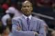 In this Wednesday, April 17, 2013 file photo, Cleveland Cavaliers head coach Byron Scott looking on during the first half of an NBA basketball game against the Charlotte Bobcats in Charlotte, N.C. The Cleveland Cavaliers have fired coach Byron Scott after three losing seasons. (AP Photo/Chuck Burton, File)