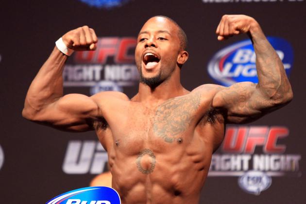 Aug 27, 2013; Indianapolis, IN, USA; Jason High during weigh-ins for the upcoming UFC Fight Night 27 at Bankers Life Fieldhouse. Mandatory Credit: Pat Lovell-USA TODAY Sports