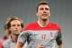 SAO PAULO, BRAZIL - JUNE 11: Mario Mandzukic of Croatia runs during a Croatia Training session ahead of the 2014 FIFA World Cup Brazil opening match against Brazil at Arena de Sao Paulo on June 11, 2014 in Sao Paulo, Brazil. (Photo by Buda Mendes/Getty Images)