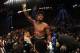 LAS VEGAS, NV - MAY 03: Floyd Mayweather Jr. celebrates after defeating Marcos Maidana by majority decision in their WBC/WBA welterweight unification fight at the MGM Grand Garden Arena on May 3, 2014 in Las Vegas, Nevada. (Photo by Harry How/Getty Images)
