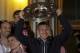 Bayern's Bastian Schweinsteiger lifts the trophy on the town hall balcony after winning the German Soccer Championship after the season's last home game between FC Bayern Munich and VfB Stuttgart, in Munich, southern Germany, Saturday, May 10, 2014. (AP Photo/Matthias Schrader)