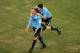 JOHANNESBURG, SOUTH AFRICA - JULY 02: Luis Suarez celebrates with Diego Forlan of Uruguay celebrates after he scored his team's first goal from a free kick during the 2010 FIFA World Cup South Africa Quarter Final match between Uruguay and Ghana at the Soccer City stadium on July 2, 2010 in Johannesburg, South Africa. (Photo by Dominic Barnardt/Getty Images)