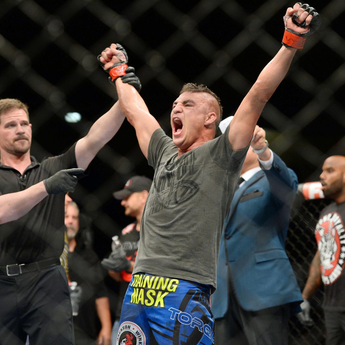 Diego Sanchez Tops UFC Fight Night 42 Payroll, Banks ...