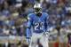 Detroit Lions cornerback Chris Houston (23) is seen during the fourth quarter of an NFL football game against the Minnesota Vikings at Ford Field in Detroit, Sunday, Sept. 8, 2013. (AP Photo/Paul Sancya)