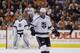 Los Angeles Kings' Marian Gaborik in action during an NHL hockey game against the Philadelphia Flyers, Monday, March 24, 2014, in Philadelphia. (AP Photo/Matt Slocum)