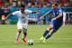 MANAUS, BRAZIL - JUNE 14: Raheem Sterling of England controls the ball against Gabriel Paletta of Italy during the 2014 FIFA World Cup Brazil Group D match between England and Italy at Arena Amazonia on June 14, 2014 in Manaus, Brazil. (Photo by Adam Pretty/Getty Images)
