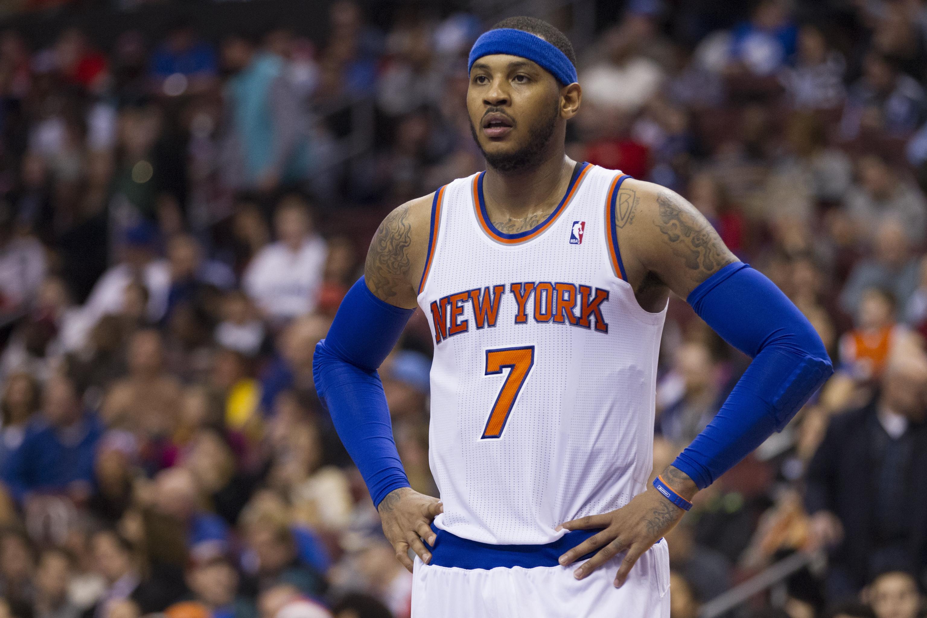 Report: Knicks' Carmelo Anthony 'leaning' toward New York exit