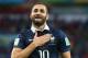 PORTO ALEGRE, BRAZIL - JUNE 15: Karim Benzema of France celebrates after scoring his team's third goal during the 2014 FIFA World Cup Brazil Group E match between France and Honduras at Estadio Beira-Rio on June 15, 2014 in Porto Alegre, Brazil. (Photo by Paul Gilham/Getty Images)