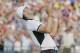 Martin Kaymer, of Germany celebrates after winning the U.S. Open golf tournament in Pinehurst, N.C., Sunday, June 15, 2014. (AP Photo/Eric Gay)