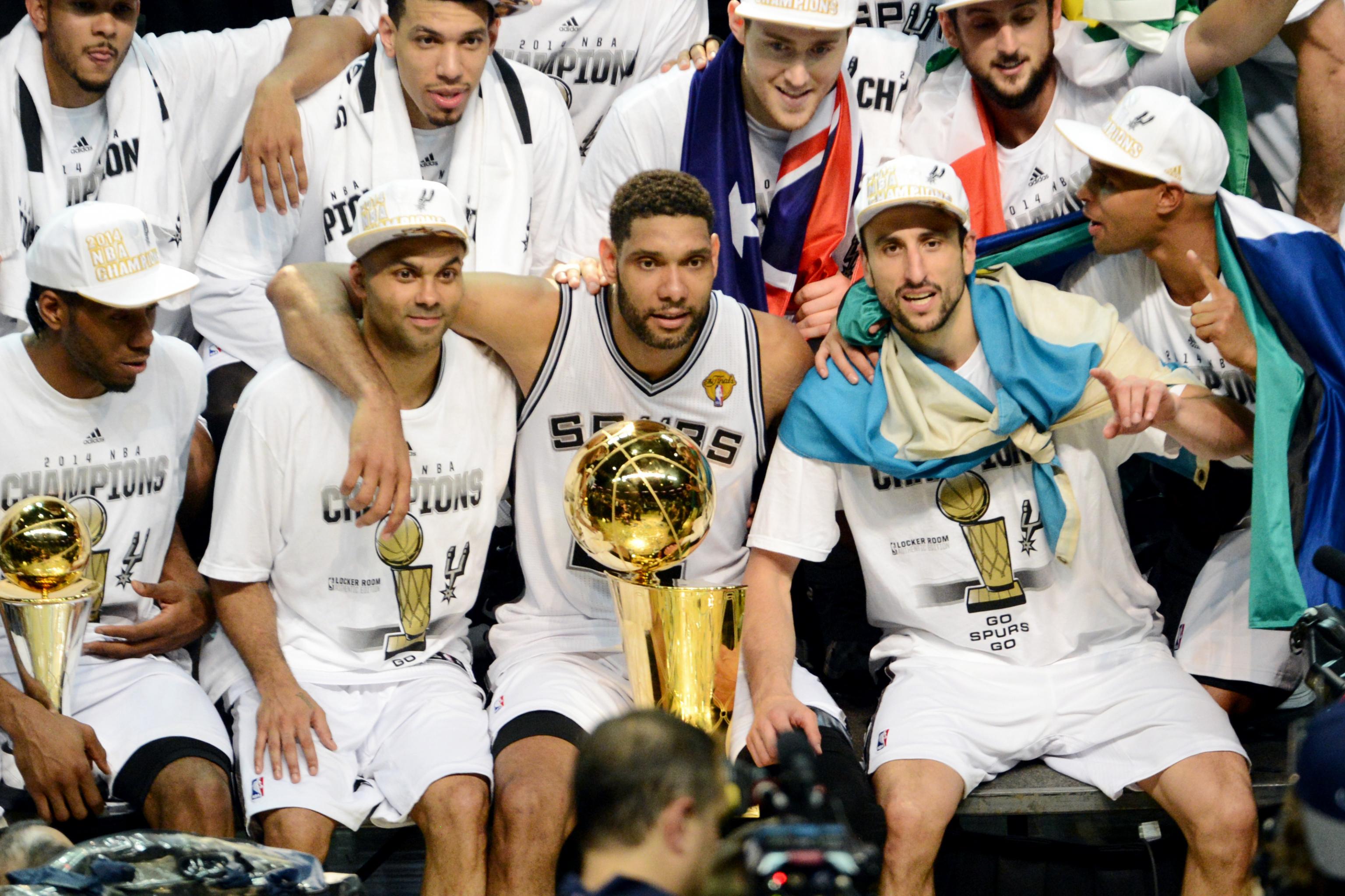 San Antonio Spurs adidas 2014 NBA Finals Champions Locker