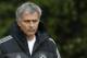 Chelsea manager Jose Mourinho arrives for a training session at Cobham in England, Tuesday, April 29, 2014. Chelsea will play a Champions League semifinal second leg soccer match against Atletico Madrid on Wednesday. (AP Photo/Kirsty Wigglesworth)
