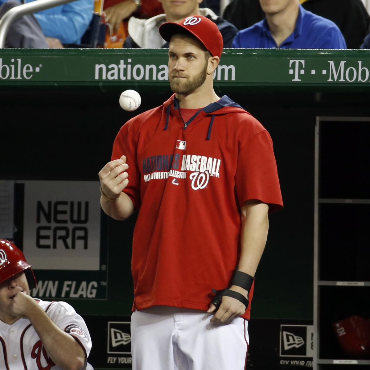 Bryce Harper Making Progress after Thumb Surgery, Back to Nationals