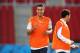 PORTO ALEGRE, BRAZIL - JUNE 17: Robin van Persie in action during the Netherlands training session at the 2014 FIFA World Cup Brazil held at the Estadio Beira-Rio on June 17, 2014 in Porto Alegre, Brazil. (Photo by Dean Mouhtaropoulos/Getty Images)