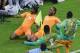 Ivory Coast's Gervinho, left, celebrates with his teammate Didier Drogba after scoring their side's second goal during the group C World Cup soccer match between Ivory Coast and Japan at the Arena Pernambuco in Recife, Brazil, Saturday, June 14, 2014. (AP Photo/Hassan Ammar)