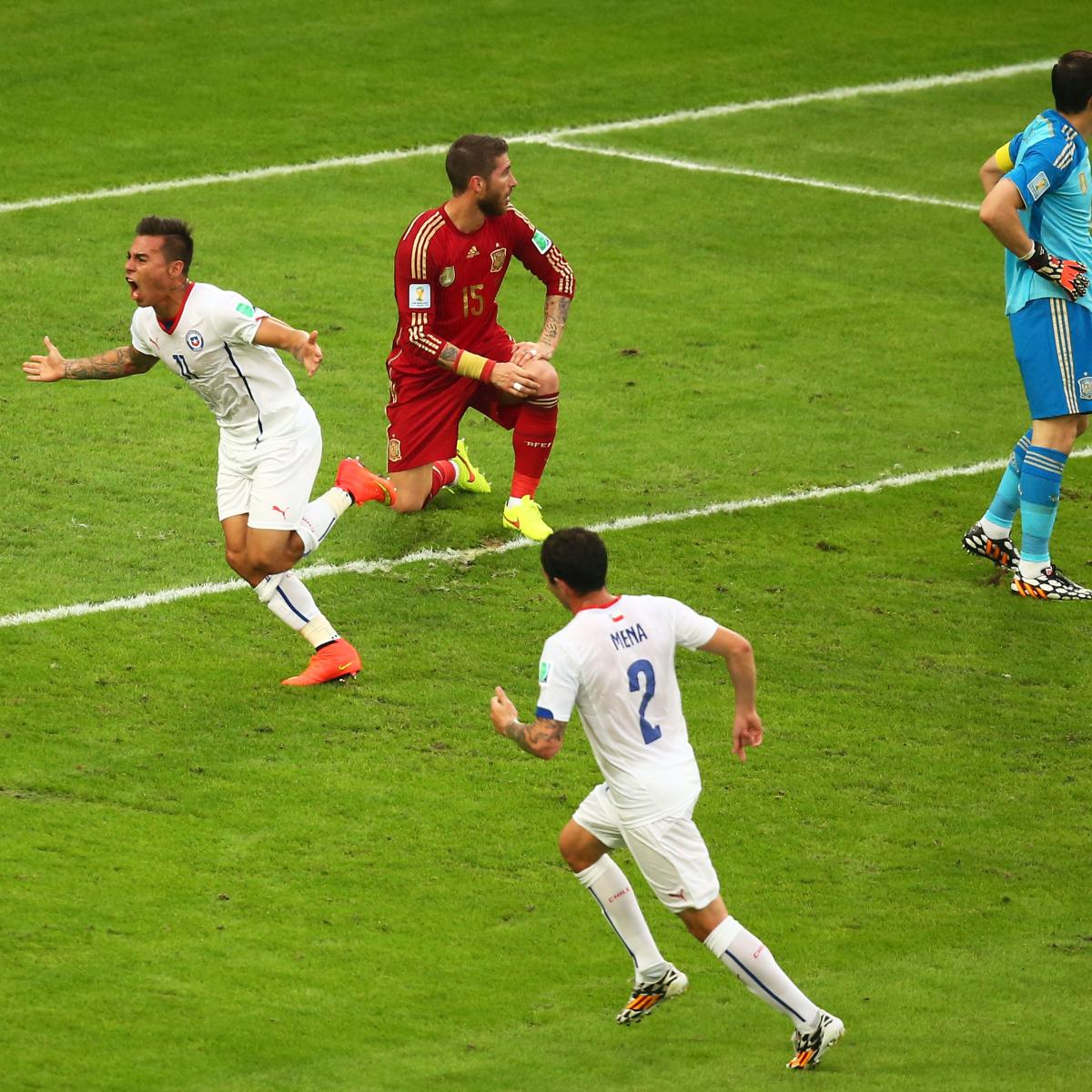 How the World Cup Has Gone Wrong for Spain and Right for Chile
