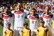 SALVADOR, BRAZIL - JUNE 16: Sami Khedira, Per Mertesacker, Toni Kroos and Benedikt Hoewedes of Germany look on before the 2014 FIFA World Cup Brazil Group G match between Germany and Portugal at Arena Fonte Nova on June 16, 2014 in Salvador, Brazil. (Photo by Stu Forster/Getty Images)