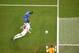MANAUS, BRAZIL - JUNE 14: Mario Balotelli of Italy scores their second goal during the 2014 FIFA World Cup Brazil Group D match between England and Italy at Arena Amazonia on June 14, 2014 in Manaus, Brazil. (Photo by Pool/Getty Images)