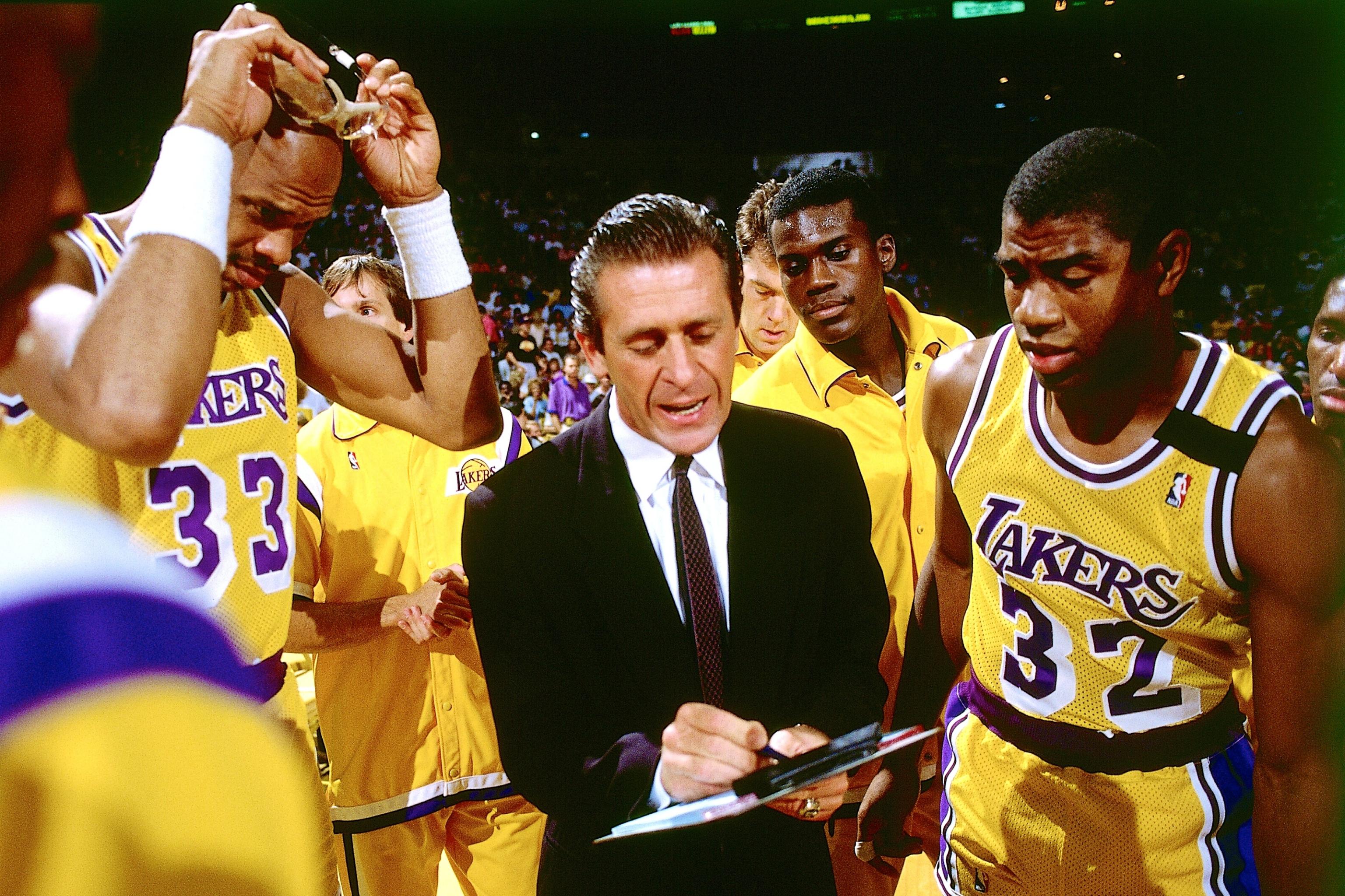 L.A. Lakers win 1988 NBA title. 