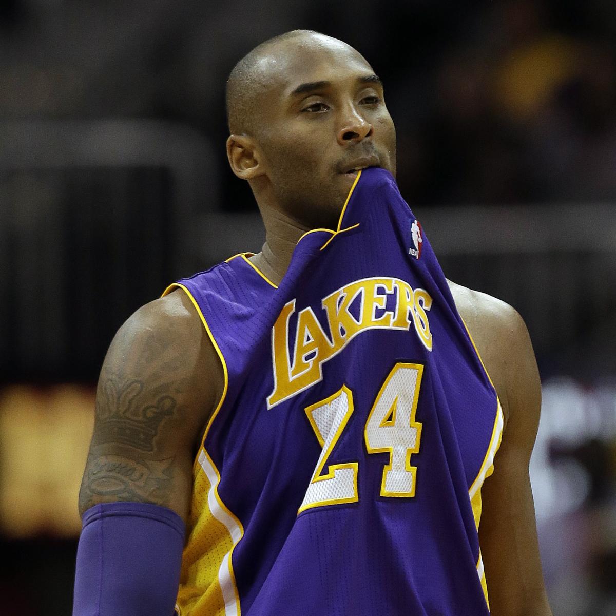 LA Lakers Need '100 Percent' Kobe Bryant to Last Beyond Next Season ...