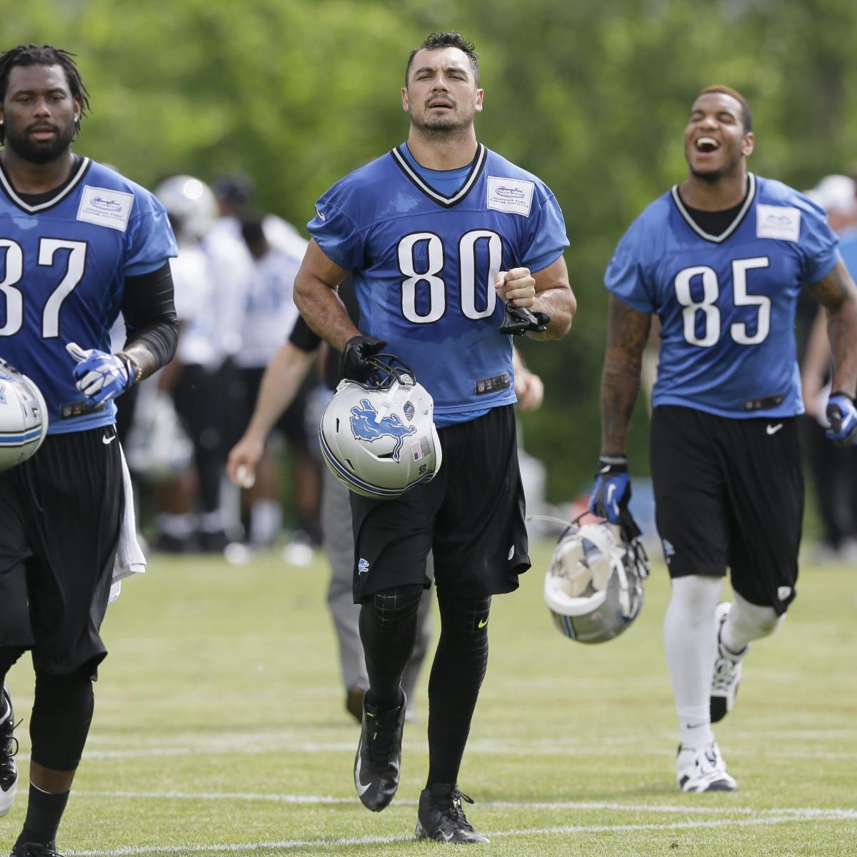 Detroit Lions: Full Position Breakdown and Depth Chart Analysis at Tight End, News, Scores, Highlights, Stats, and Rumors