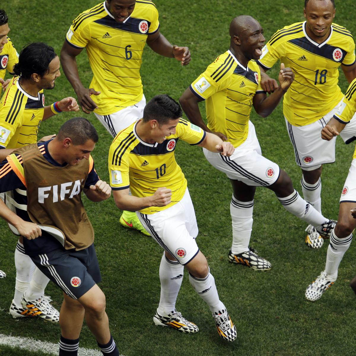 Colombia Wins 2 Games in Single World Cup for 1st Time News, Scores