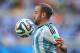 BELO HORIZONTE, BRAZIL - JUNE 21: Rodrigo Palacio of Argentina controls the ball during the 2014 FIFA World Cup Brazil Group F match between Argentina and Iran at Estadio Mineirao on June 21, 2014 in Belo Horizonte, Brazil. (Photo by Ronald Martinez/Getty Images)