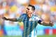 BELO HORIZONTE, BRAZIL - JUNE 21: Lionel Messi of Argentina celebrates scoring his team's first goal during the 2014 FIFA World Cup Brazil Group F match between Argentina and Iran at Estadio Mineirao on June 21, 2014 in Belo Horizonte, Brazil. (Photo by Ronald Martinez/Getty Images)