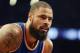 NEW YORK, NY - APRIL 15: Tyson Chandler #6 of the New York Knicks waits for play to begin against the Brooklyn Nets at the Barclays Center on April 15, 2014 in the Brooklyn borough of New York City. NOTE TO USER: User expressly acknowledges and agrees that, by downloading and/or using this Photograph, user is consenting to the terms and conditions of the Getty Images License Agreement. (Photo by Bruce Bennett/Getty Images)