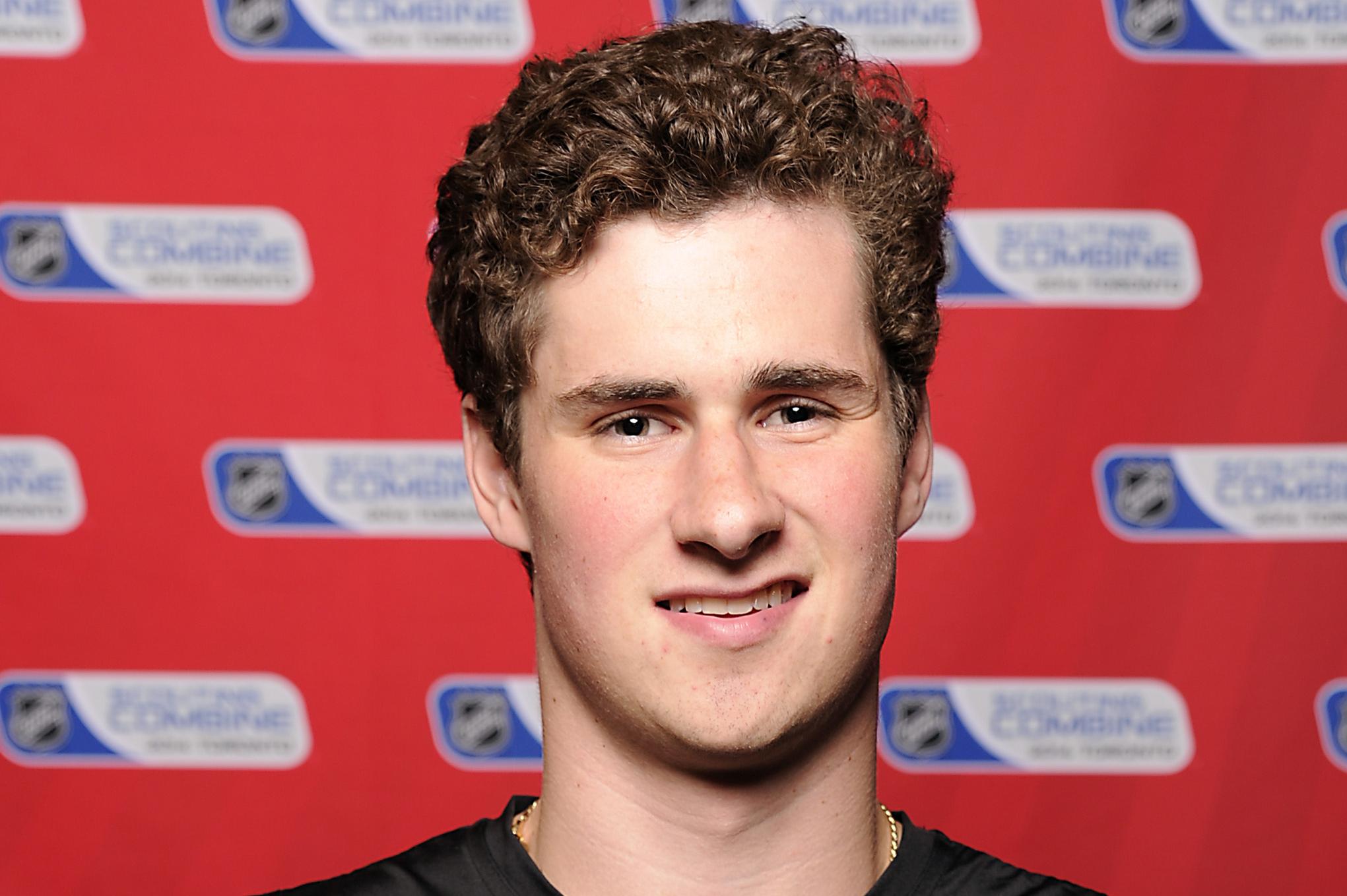 Dylan Larkin of the Detroit Red Wings poses for his official headshot  News Photo - Getty Images