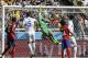 England's goalkeeper Ben Foster saves a header from Costa Rica during the group D World Cup soccer match between Costa Rica and England at the Mineirao Stadium in Belo Horizonte, Brazil, Tuesday, June 24, 2014. (AP Photo/Fernando Vergara)