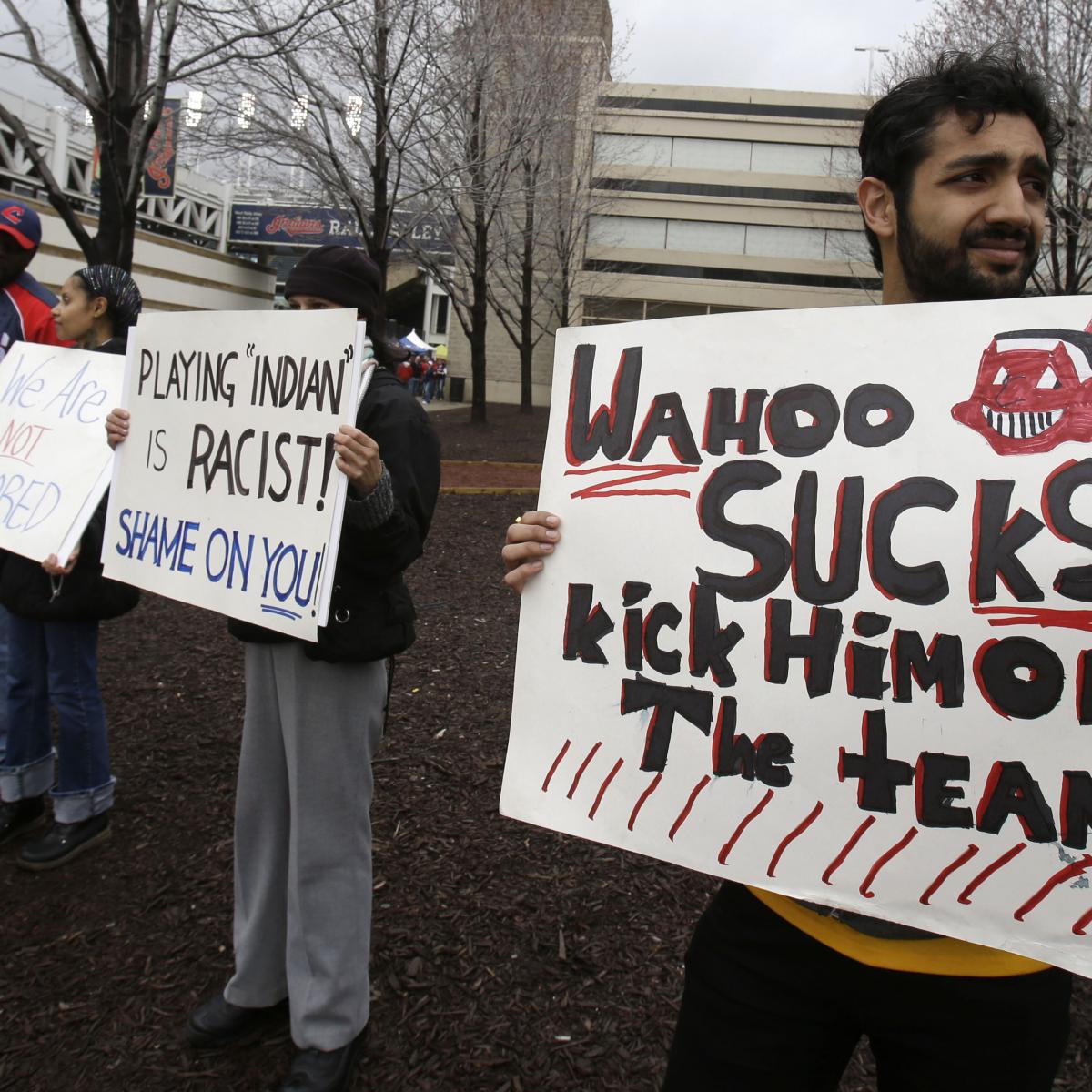 Robert Roche battles Chief Wahoo, the Cleveland Indians and