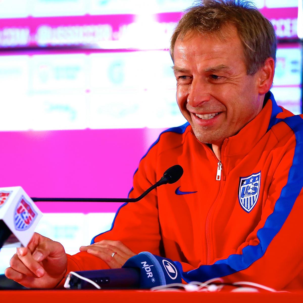 Win, Lose or Draw vs. Germany, Jurgen Klinsmann Has Proven
