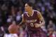 Jan 26, 2014; Amherst, MA, USA; Fordham Rams guard Branden Frazier dribbles the ball up court during the second half against the Massachusetts Minutemen at Mullins Center. Mandatory Credit: Bob DeChiara-USA TODAY Sports