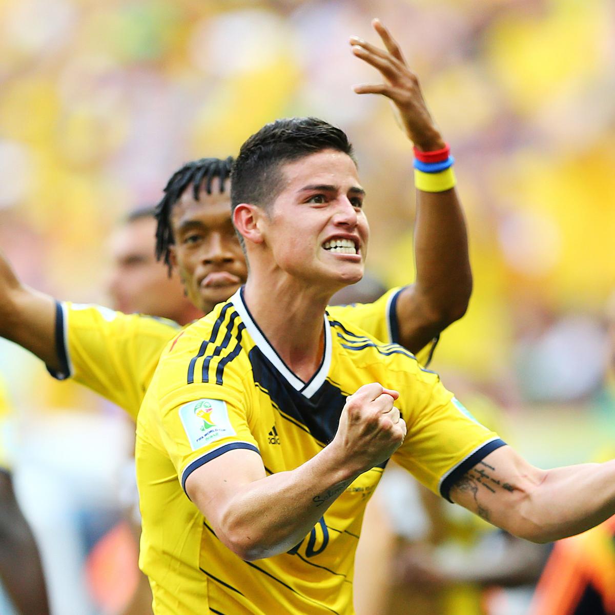 World Cup 2014: 6 Key Battles That Will Shape Colombia's Clash with ...