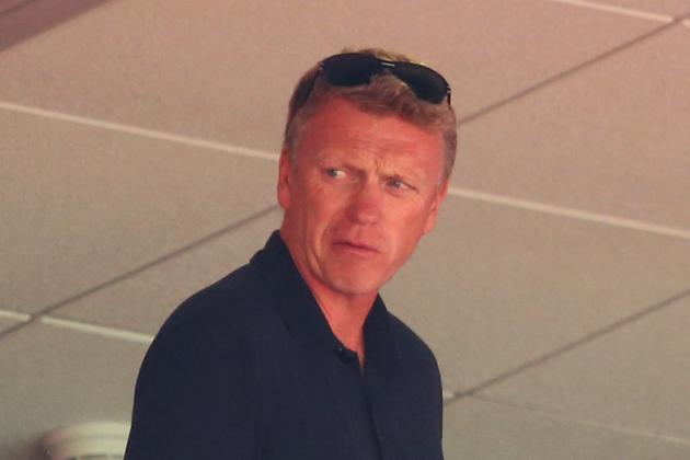 MIAMI GARDENS, FL - JUNE 04: Former Manchester United manager, David Moyes looks on from the stands during the International friendly match between England and Ecuador at Sun Life Stadium on June 4, 2014 in Miami Gardens, Florida. (Photo by Richard Heathcote/Getty Images)