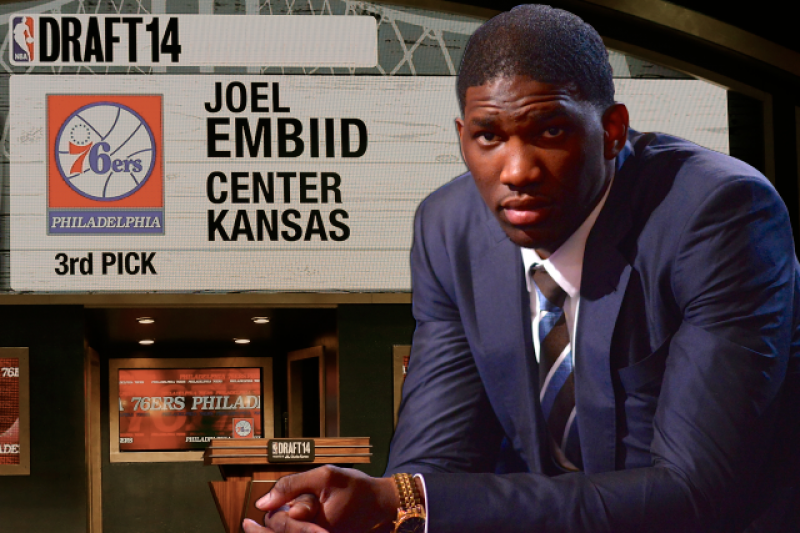 Behind the Scenes with Joel Embiid on His NBA Draft Day | Bleacher ...