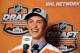 PHILADELPHIA, PA - JUNE 27: Travis Sanheim is interviewed after being selected seventheenth by the Philadelphia Flyers in the first round of the 2014 NHL Draft at the Wells Fargo Center on June 27, 2014 in Philadelphia, Pennsylvania. (Photo by Mitchell Leff/Getty Images)