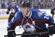Colorado Avalanche center Paul Stastny look son against the Minnesota Wild during Game 2 of an NHL hockey first-round playoff series on Saturday, April 19, 2014, in Denver. The Avalanche beat the Wild 4-2. (AP Photo/Jack Dempsey)